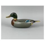 Rare Otto Garren Mallard Drake Duck Decoy