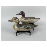 Rare Mason Pr. of Green-Winged Teal