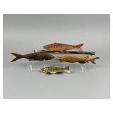 4 John Snow Fish Spearing Decoys