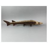 Rare A.J. Downey, Sr. Sturgeon Spearing Decoy