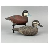 John 'Jack' Wood Pr. of Ruddy Duck Decoys