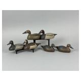 6 Ron Koch Miniature Decoys