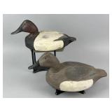 Nick Purdo Pr. of Canvasback Duck Decoys