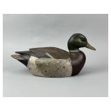 Rare Walter Peltzer Mallard Drake Duck Decoy