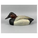 William Schultz Canvasback Drake Duck Decoy