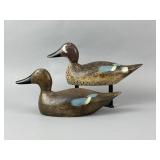 Rare Evans Pr. of Blue-Winged Teal