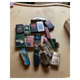 Several zippo lighters 