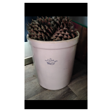 Several crocks 