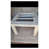 Shadow box coffee table 
