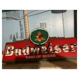 working Neon Budweiser sign 