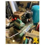 Several air compressors 