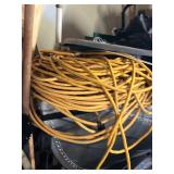 Several extension cords 
