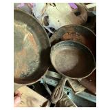 Cast iron pans 