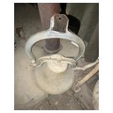 Dinner bell with cradle 