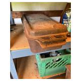 large cast iron dutch oven with lid