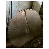 Large saw blade 