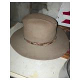 several western felt hats