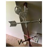 Rooster weather vane 