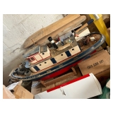 Radio control tug boat 