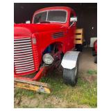 1945 international with rebuilt engine 