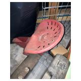 Metal seat 