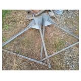 (2) Auger Stands