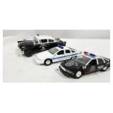 Die Cast Police Cars (3) 1:64 Scale