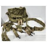 World War II suspenders, belt