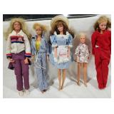 Barbie Dolls and Friend, as is