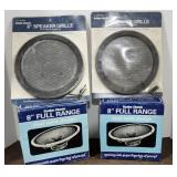 Radio Shack 8" Full Range Speakers (2)