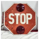Stop Sign from School Bus Arm,