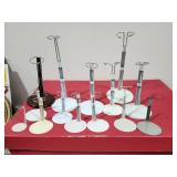 Doll Stands, various sizes, 1 is wood