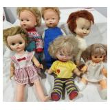 Dolls, Vintage, well loved
