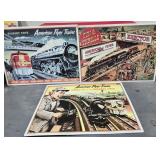 American Flyer Train Signs, Metal (3)