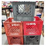 Plastic Milk Crates (5)