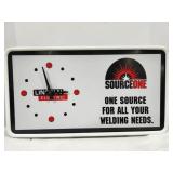 Lincoln Source One Electric Clock