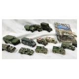 Die Cast Military vehicles  1:64 scale