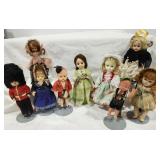 Antique & vintage Dolls, (8)