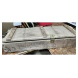 Wood Ammo Box, rope handles