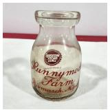 Sunnymed Farm 1/2 Pint Milk Bottle