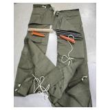 Military Tent, 2 halves, makes 1 whole tent