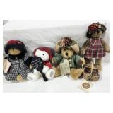 Boyd Bears (4), Plush