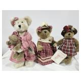 Boyd Bears (3), Plush