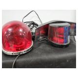 Emergency Auto Revolving Red Lights