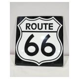 Route 66 metal / porcelain sign,