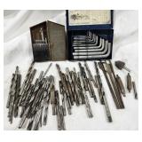 Drill bits, Allen Wrenches