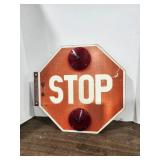 Stop Sign - from school bus