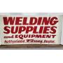 Forney Welding Sign, metal, 2 sided