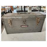 Craftsman Metal Tool Box with tray