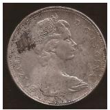 Canadian Silver Dollar Coin 1966